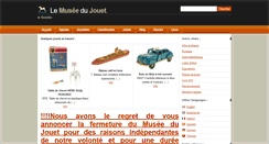 Desktop Screenshot of museedujouet.eu